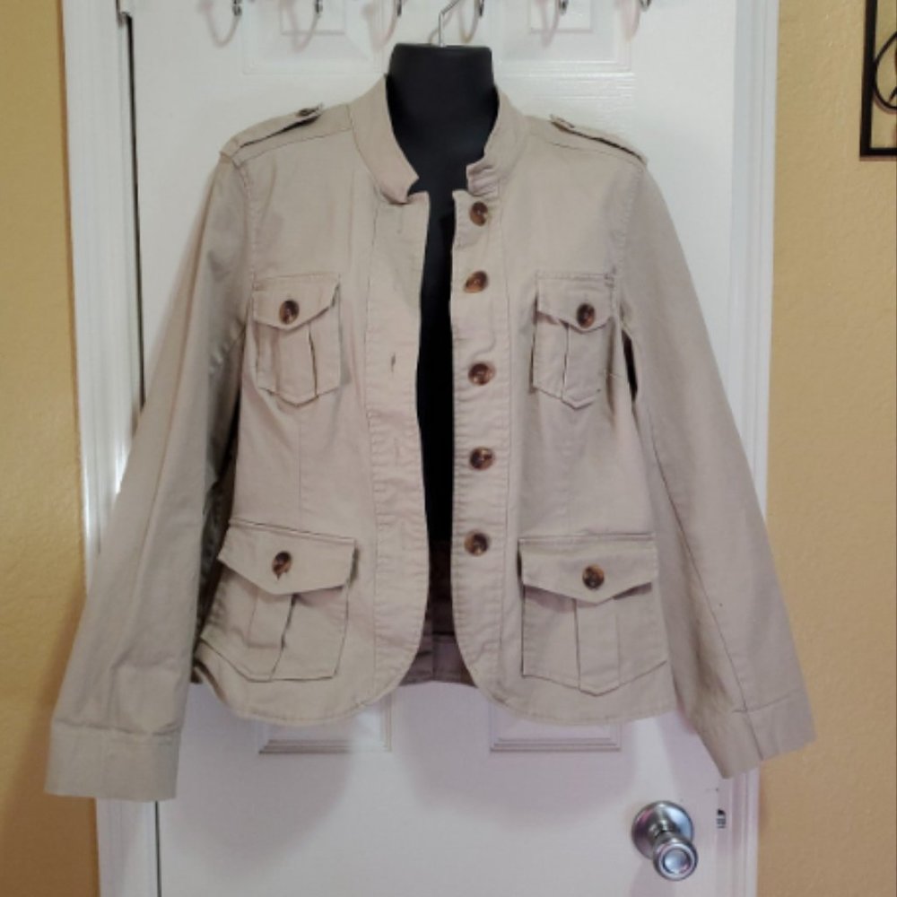 SUNNY LEIGH lightweight/cargo blazer/jacket
